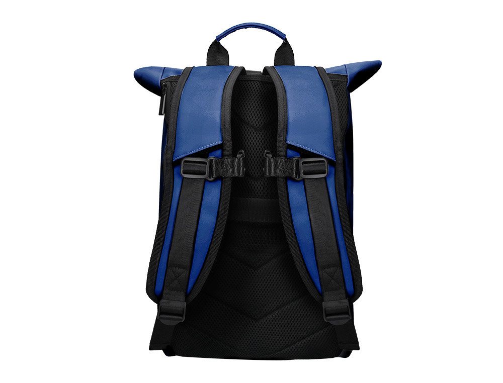 MOCHILA ANTARTIK WATERPROOF ENROLAVEL DESIGN CASUAL COR AZUL MARINHO 480X130X280 MM
