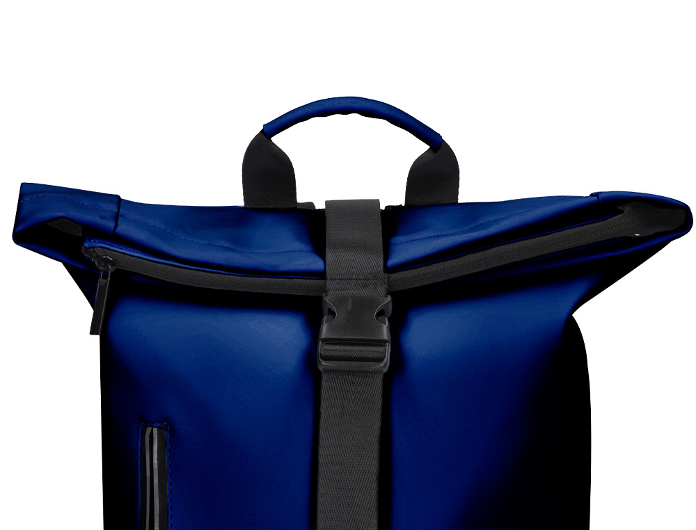 MOCHILA ANTARTIK WATERPROOF ENROLAVEL DESIGN CASUAL COR AZUL MARINHO 480X130X280 MM