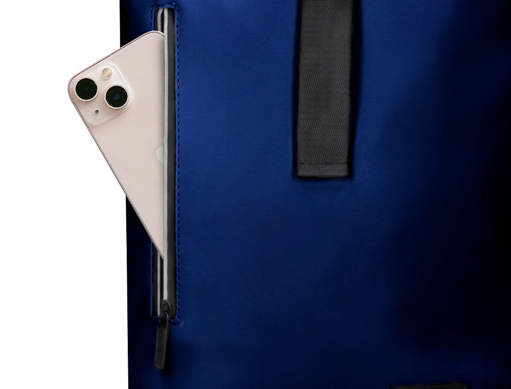 MOCHILA ANTARTIK WATERPROOF ENROLAVEL DESIGN CASUAL COR AZUL MARINHO 480X130X280 MM