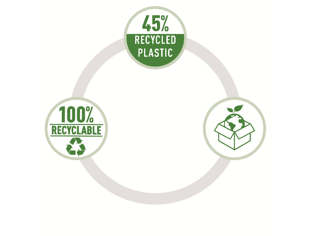 FURADOR PETRUS 85 RECYCLE PRETO CAPACIDADE 25 FOLHAS