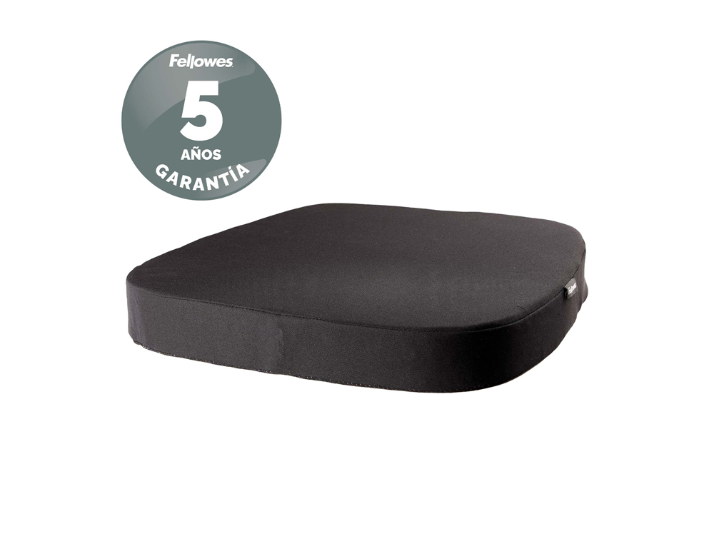 ALMOFADA DE ASSENTO FELLOWES BREYTA ACOLCHOADA COR PRETO 60X430X430 MM