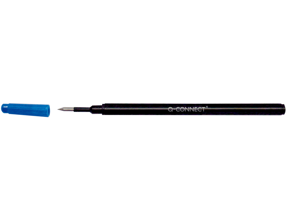 RECARGA PARA MARCADOR ROLLER MAGNO Q-CONNECT AZUL
