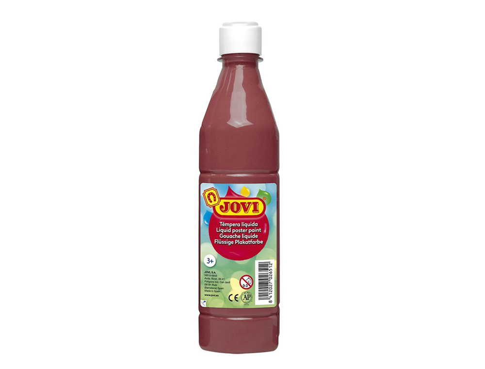 GUACHE LIQUIDO JOVI 500 ML CASTANHO
