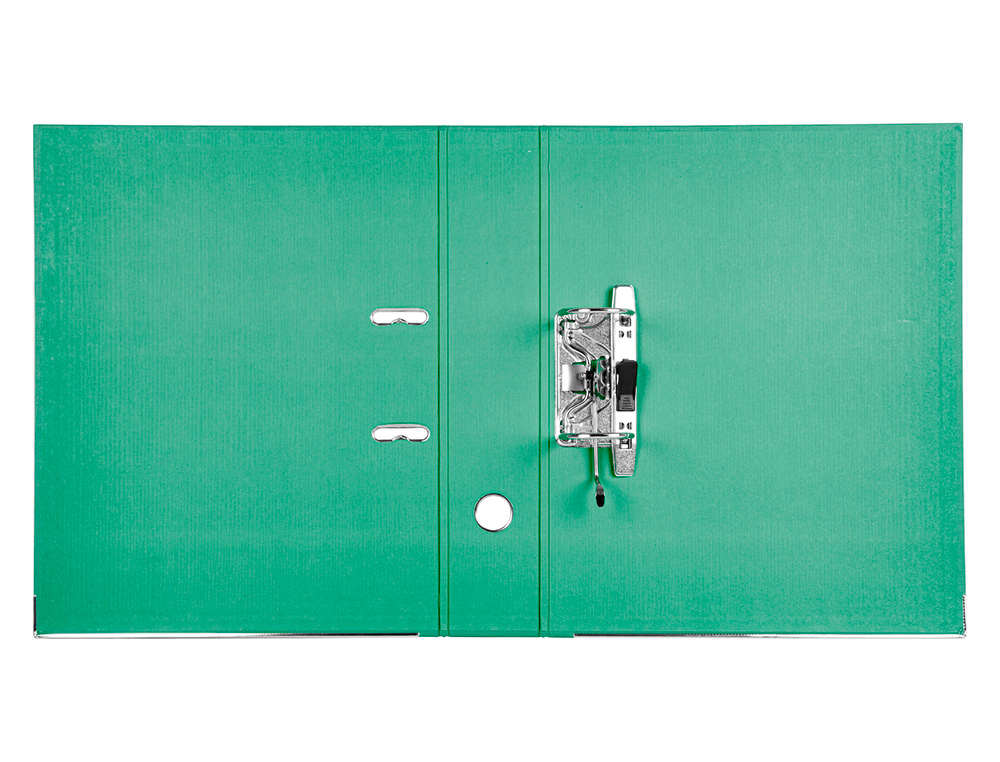 PASTA DE ARQUIVO DE ALAVANCA LIDERPAPEL DOCUMENTA PVC FOLIO LOMBADA 75 MM VERDE