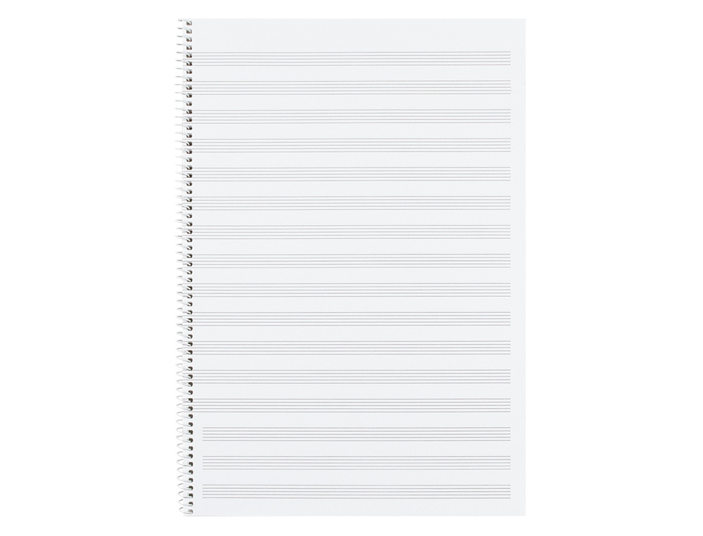 BLOCO MUSICA LIDERPAPEL FOLIO 20 FOLHAS