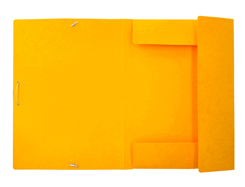PASTA DE ELASTICOS LIDERPAPEL FOLIO AMARELA