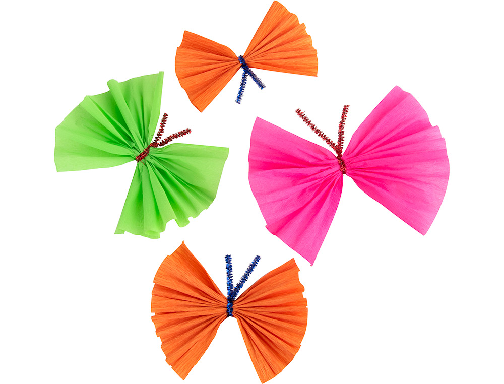 PAPEL CREPE EM CELOFANE LIDERPAPEL 50 CM X 2,5 M LARANJA CLARO CLASSICO