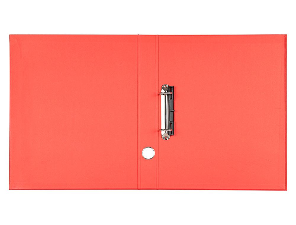 MODULO DE 4 PASTAS DE ARQUIVO LIDERPAPEL 2 ANEIS FOLIO LOMBADA 35 MM VERMELHO