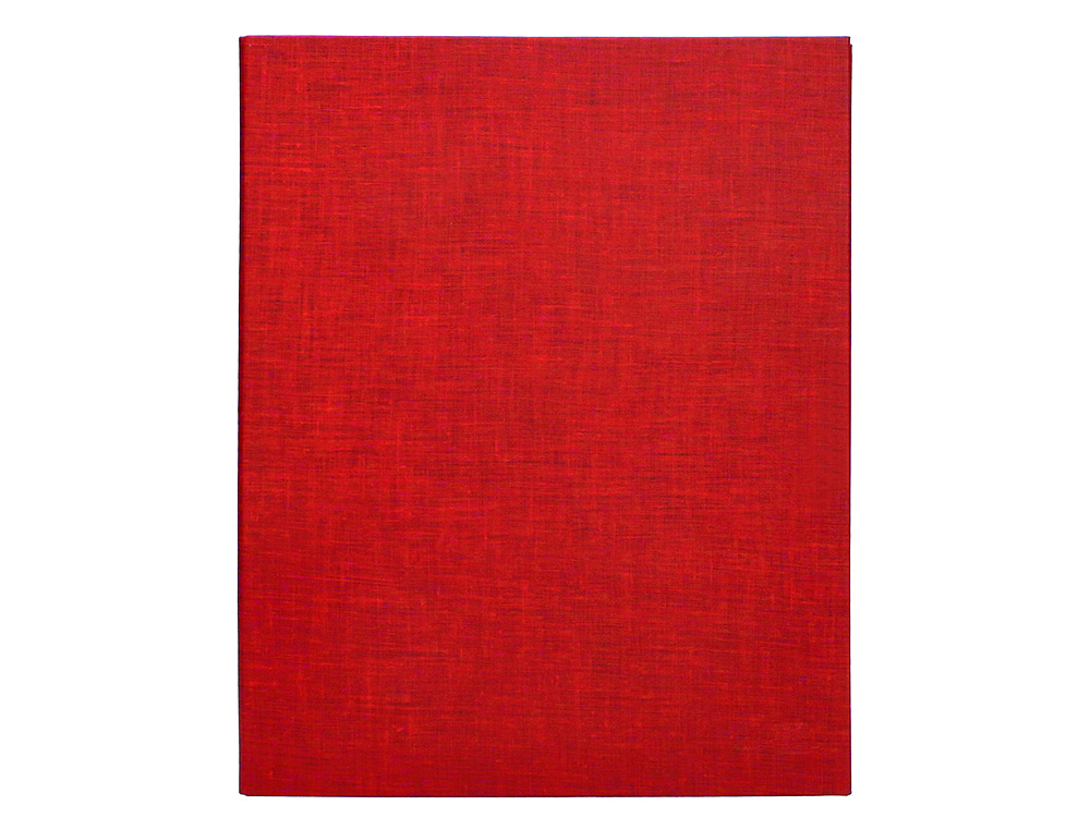 CAPA LIDERPAPEL PAPER COAT 4 ANEIS 25 MM FORRO PVC FOLIO VERMELHO