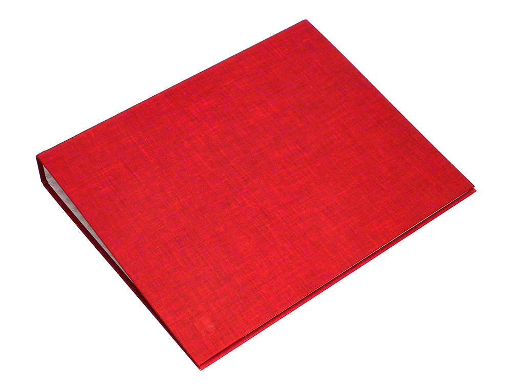 CAPA LIDERPAPEL PAPER COAT 4 ANEIS 25 MM FORRO PVC FOLIO VERMELHO
