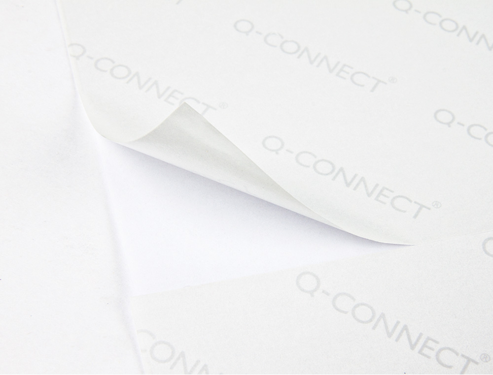 ETIQUETAS ADESIVAS Q-CONNECT DIN A4 105 X 57 MM