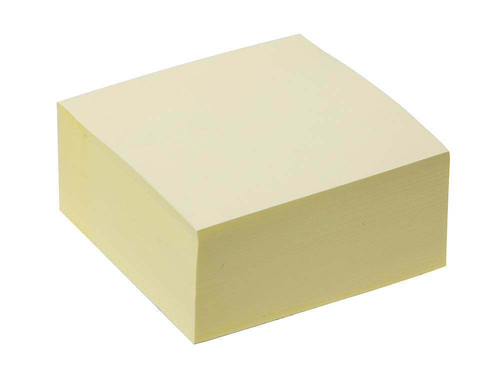 BLOCO DE NOTAS ADESIVAS Q-CONNECT AMARELO 76 X 76 MM COM 400 FOLHAS