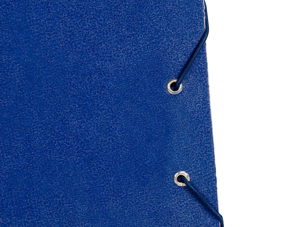 PASTA DE ELASTICOS LIDERPAPEL DIN A2 AZUL