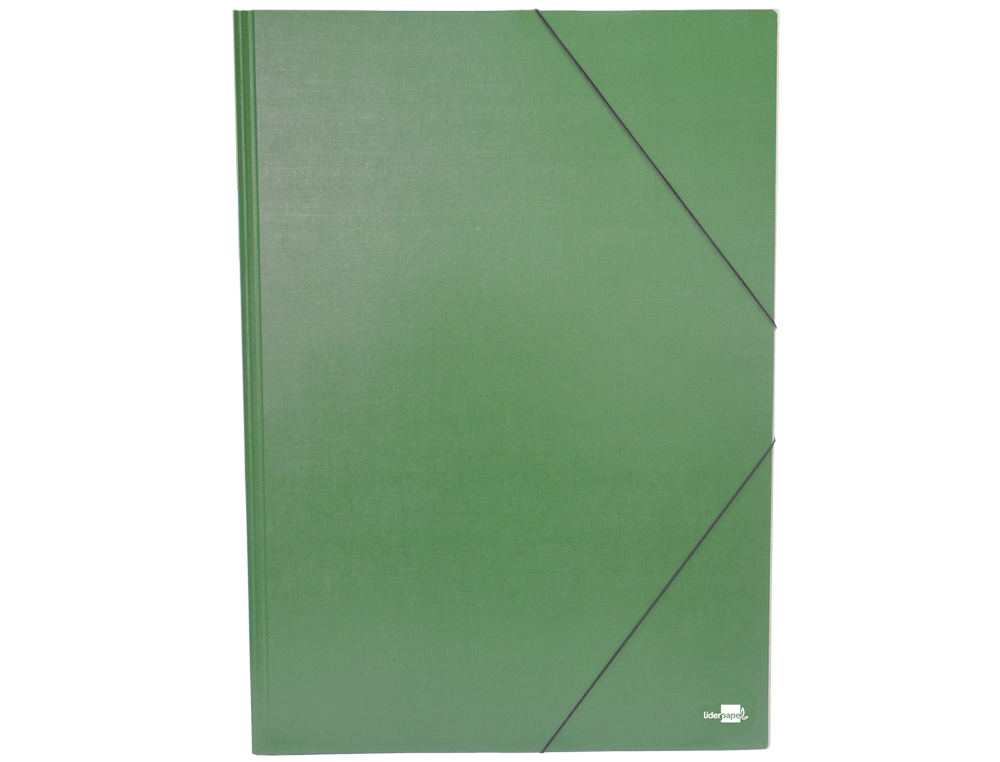 PASTA DE ELASTICOS LIDERPAPEL DIN A2 VERDE