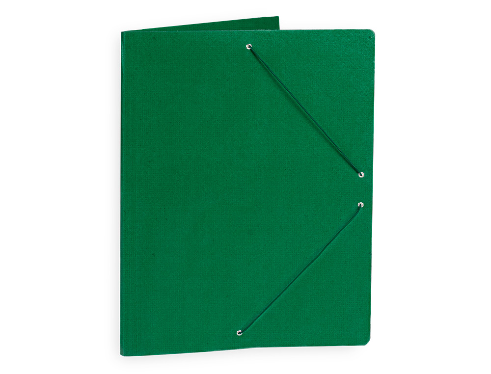 PASTA DE ELASTICOS LIDERPAPEL DIN A2 VERDE