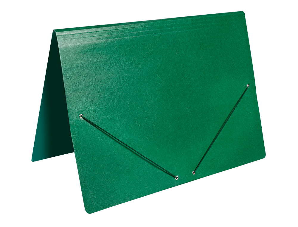PASTA DE ELASTICOS LIDERPAPEL DIN A2 VERDE
