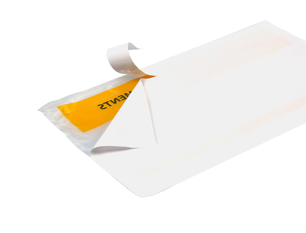 ENVELOPE AUTOADESIVO Q-CONNECT PORTA DOCUMENTOS MULTILINGUE 225X122 MM JANELA TRANSPARENTE PACK DE 100 UNIDADES
