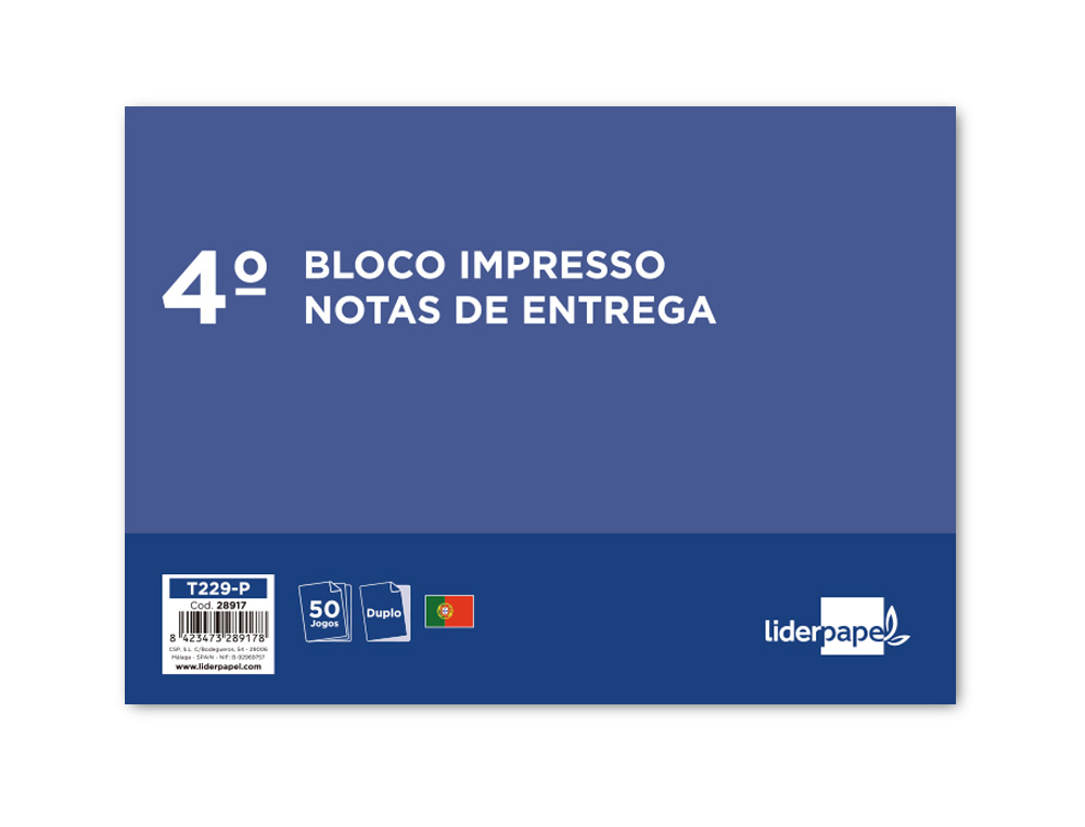BLOCO DE ENTREGAS DUPLICADO 155X215 MM