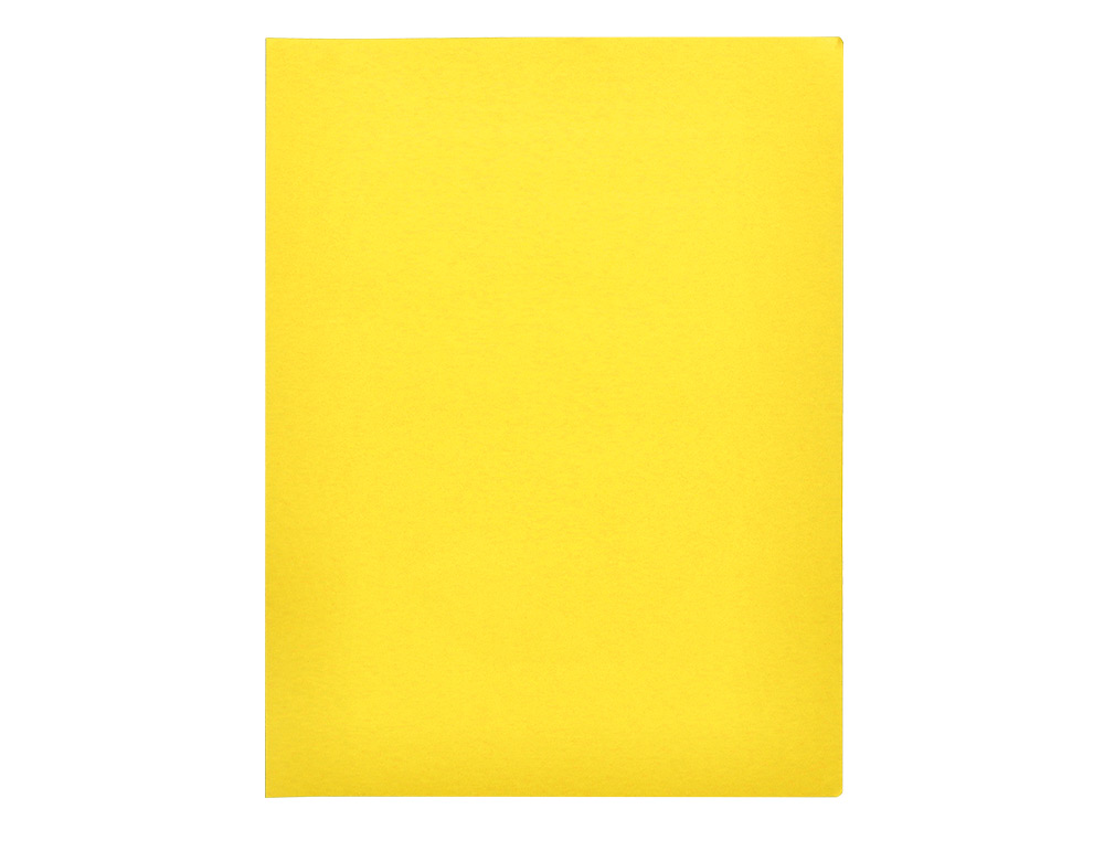CLASSIFICADOR LIDERPAPEL EM CARTOLINA DE 180 GR DIN A4 AMARELO INTENSO