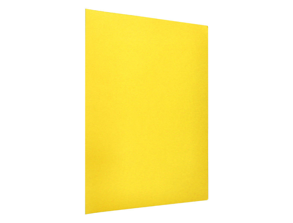 CLASSIFICADOR LIDERPAPEL EM CARTOLINA DE 180 GR DIN A4 AMARELO INTENSO
