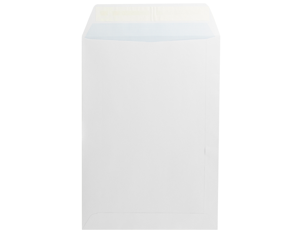 ENVELOPE LIDERPAPEL N.8 BOLSA DIN A4 C4 BRANCO 229X324 MM TIRA DE SILICONE PACK DE 250 UNIDADES