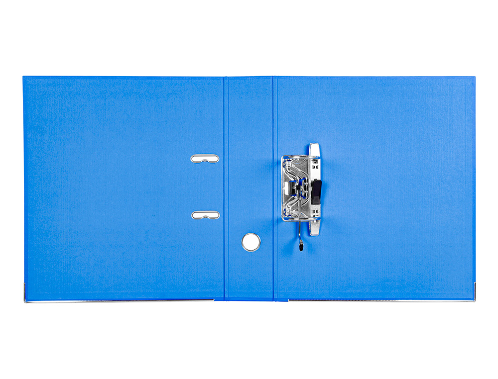 PASTA DE ARQUIVO DE ALAVANCA LIDERPAPEL DOCUMENTA PVC DIN A4 LOMBADA 75 MM AZUL
