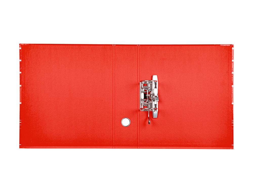 PASTA DE ARQUIVO DE ALAVANCA LIDERPAPEL FILING SYSTEM CARTAO FORRADO DIN A4 COM CAIXA VERMELHA