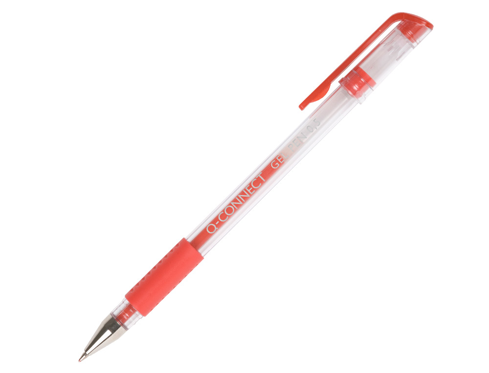 ESFEROGRAFICA Q-CONNECT TINTA GEL VERMELHO 0,7MM