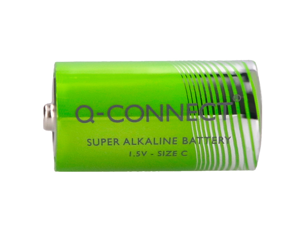 PILHA Q-CONNECT ALCALINA C BLISTER COM 2 UNIDADES