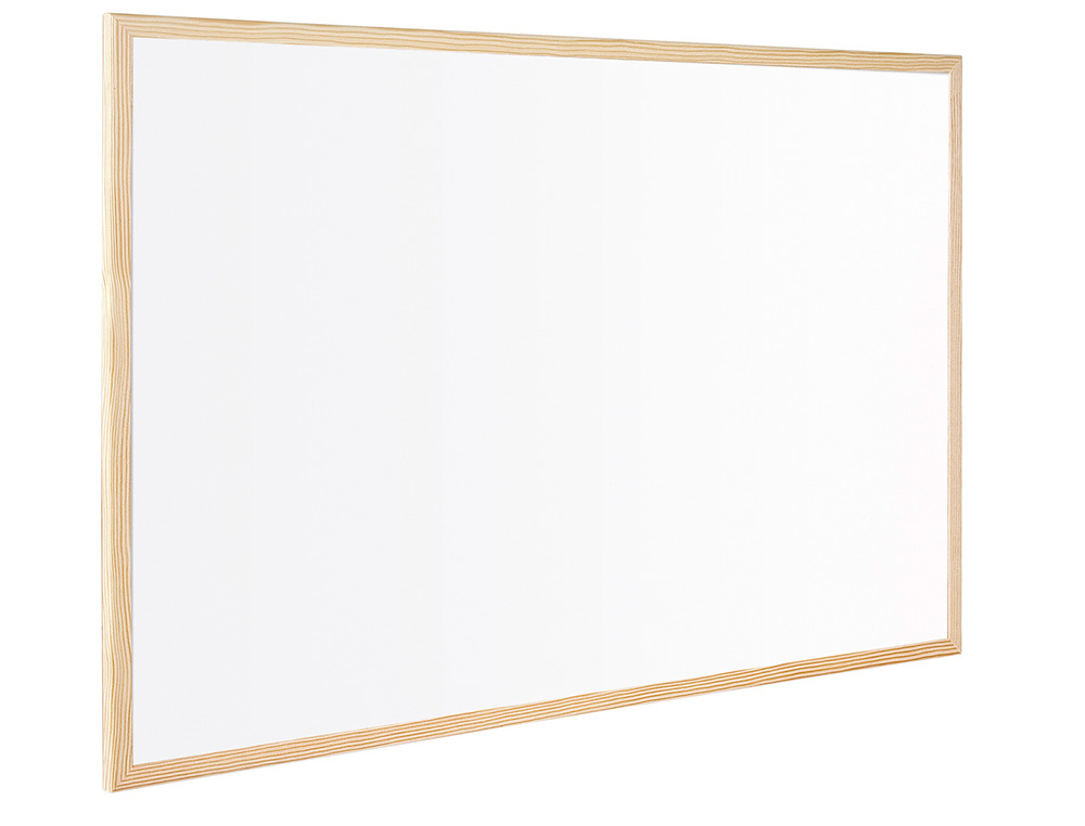 QUADRO BRANCO Q-CONNECT C/CAIXILHO MADEIRA 120X90 CM