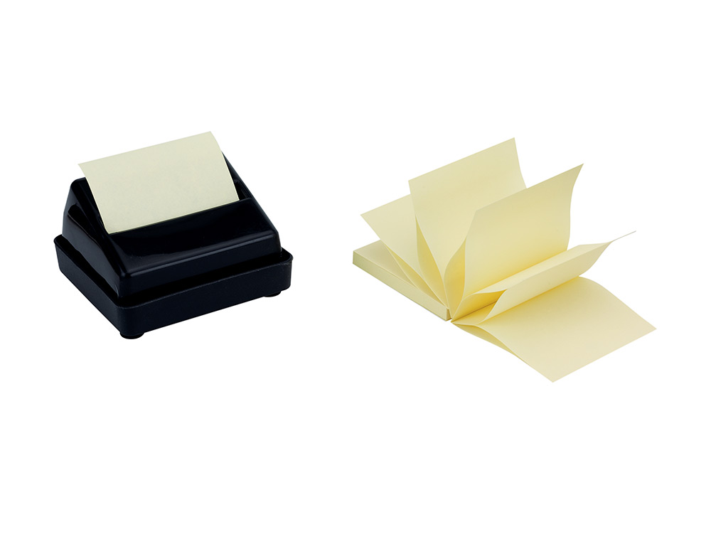 BLOCO DE NOTAS ADESIVAS Q-CONNECT AMARELO 76 X 76 MM ZIG-ZAG