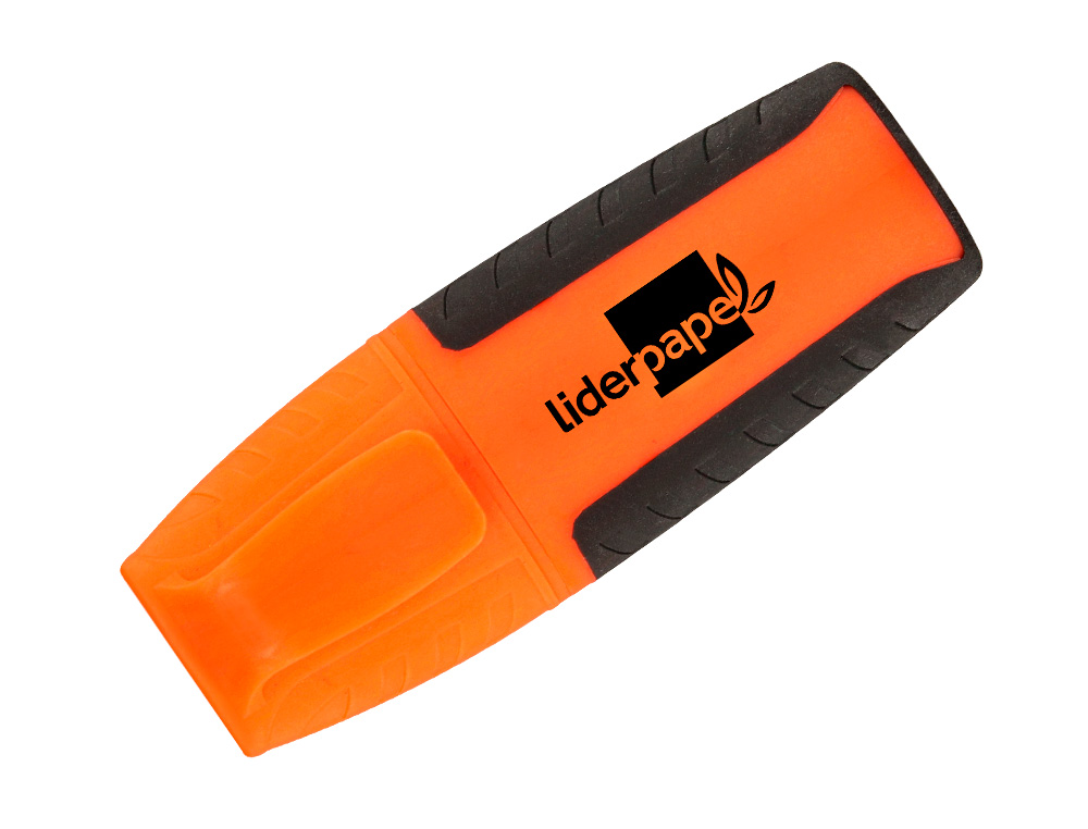 MARCADOR FLUORESCENTE LIDERPAPEL LARANJA