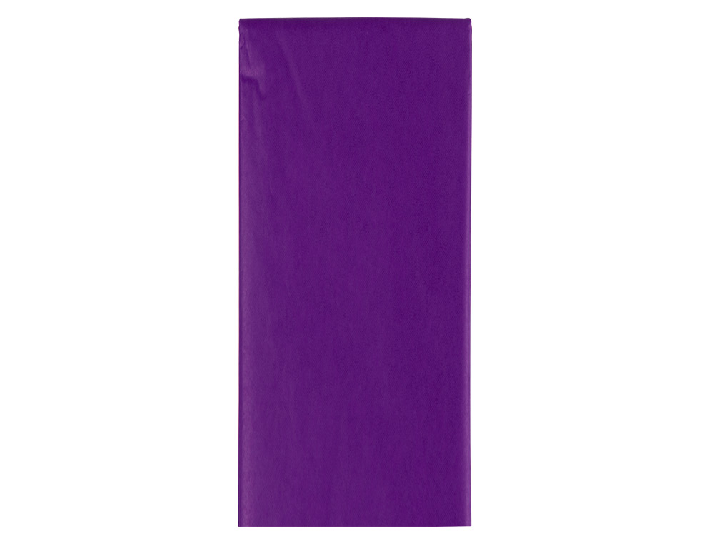 PAPEL SEDA LIDERPAPEL 52 X 76 CM 18 GR VIOLETA