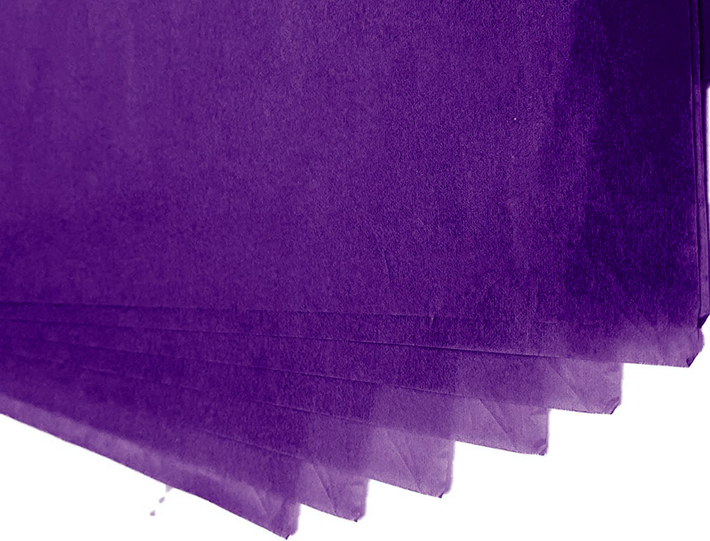 PAPEL SEDA LIDERPAPEL 52 X 76 CM 18 GR VIOLETA