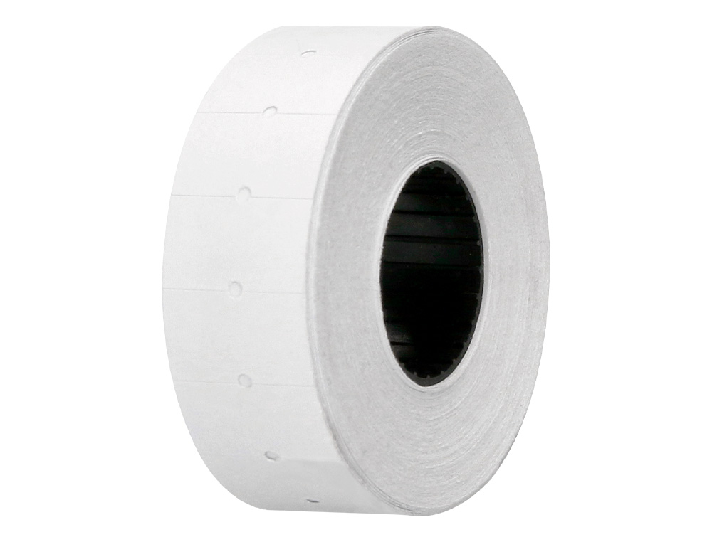 ETIQUETAS Q-CONNECT DE COR BRANCA 21X12 MM ROLO DE 1000 ETIQUETAS