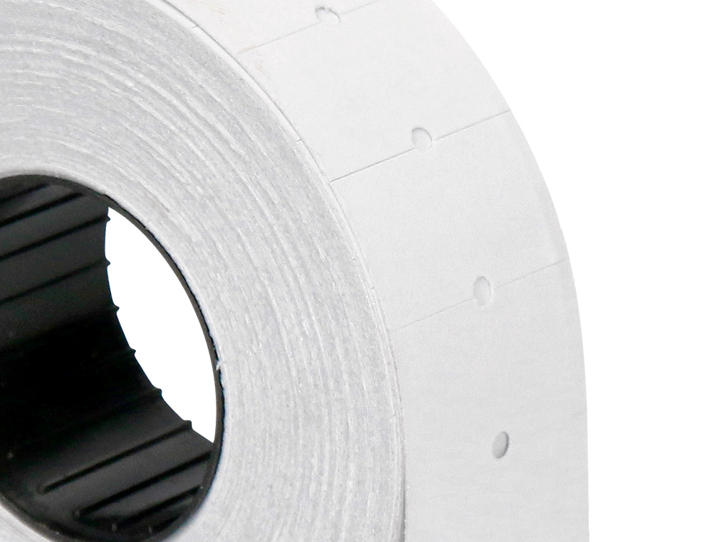 ETIQUETAS Q-CONNECT DE COR BRANCA 21X12 MM ROLO DE 1000 ETIQUETAS