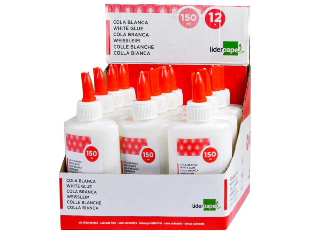 COLA BRANCA ESCOLAR LIDERPAPEL 150 ML
