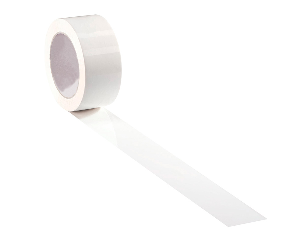 FITA ADESIVA Q-CONNECT POLIPROPILENO BRANCA 66 MT X 5 CM