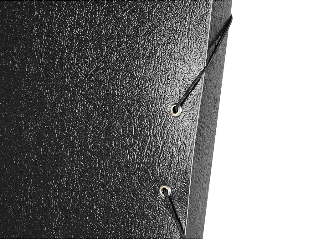 CAPA ELASTICOS PARA PROJETOS LOMBADA 3 CM PRETA
