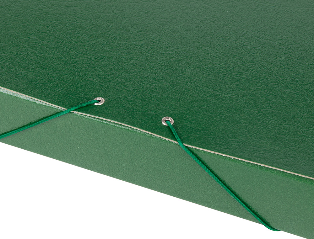 CAPA ELASTICOS PARA PROJETOS LOMBADA 5 CM VERDE