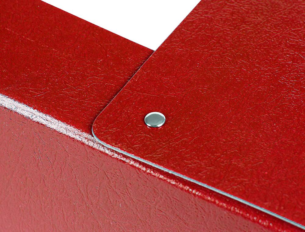 CAPA ELASTICOS PARA PROJETOS LOMBADA 9 CM VERMELHA
