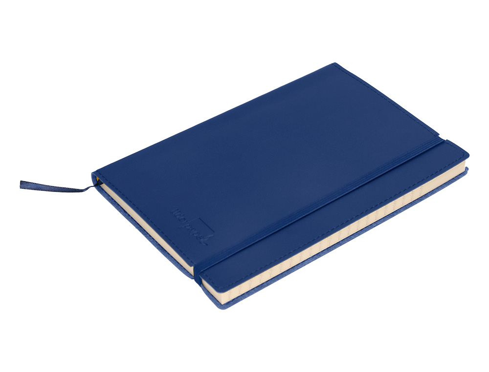 LIVRO APONTAMENTOS LIDERPAPEL COM INDICE DIN A6 AZUL