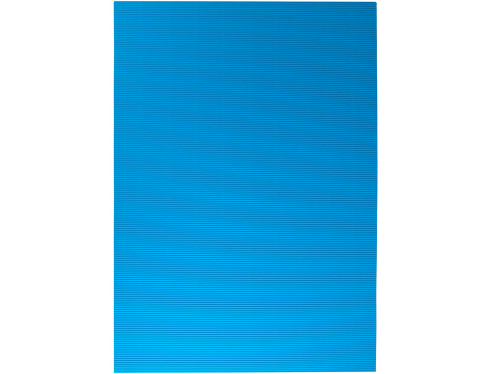 CARTAO ONDULADO LIDERPAPEL 320GR 50X70 CM CELESTE