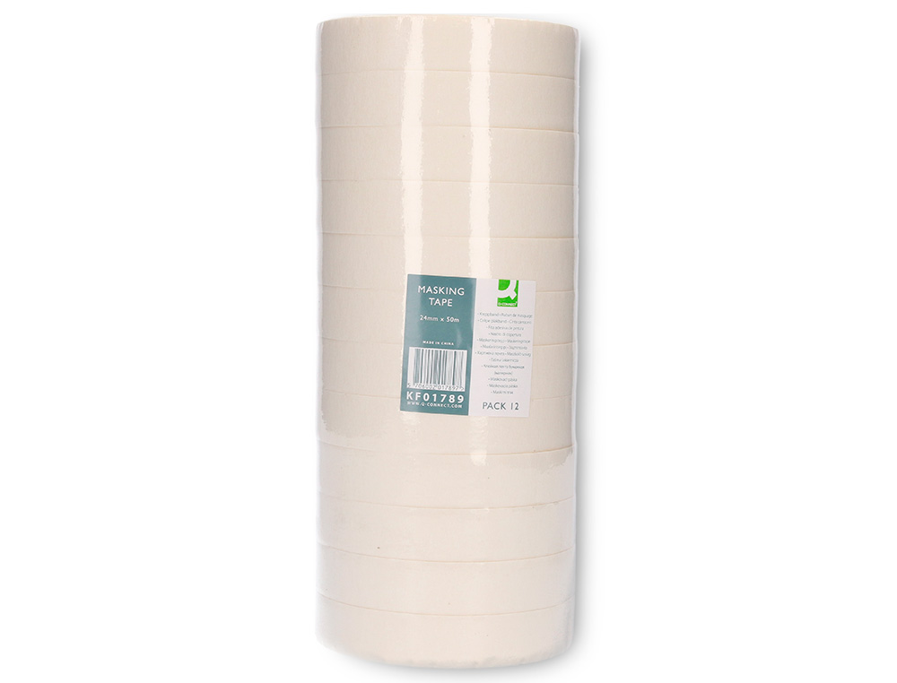 FITA ADESIVA Q-CONNECT PARA PINTOR 50 MT X 24 MM