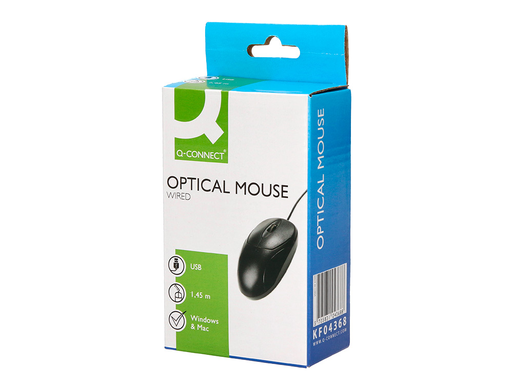 RATO OPTICO Q-CONNECT COM PORTA USB