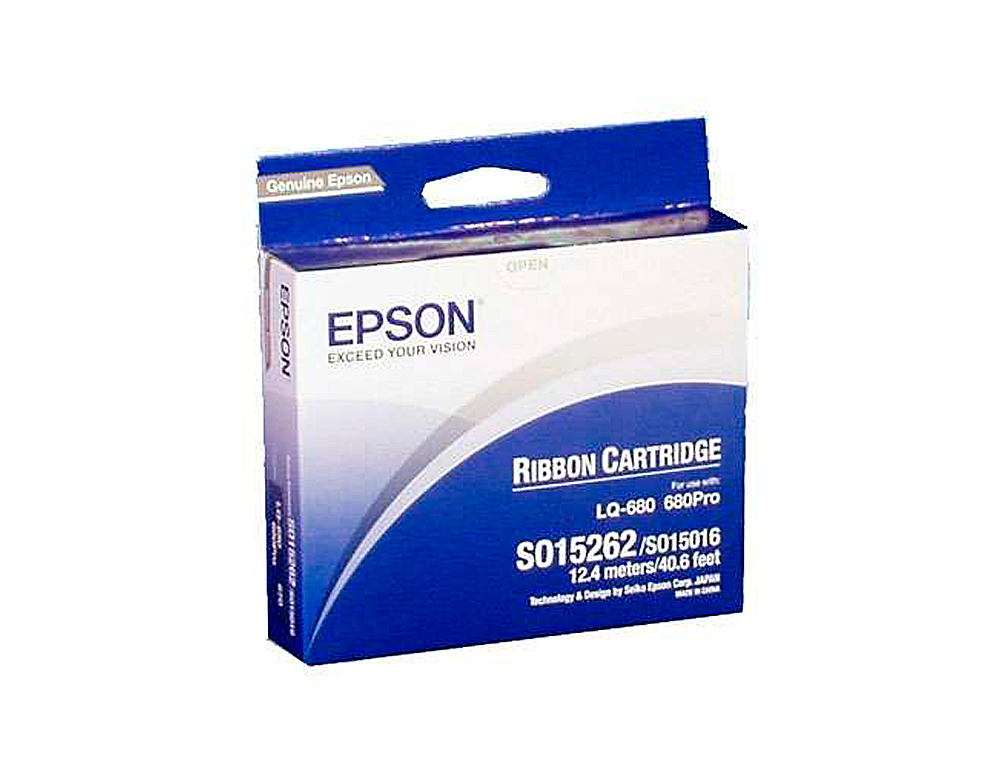FITA IMPRESSORA EPSON LQ-670/860/1060/2500/2550, DLQ-2000 PRETO