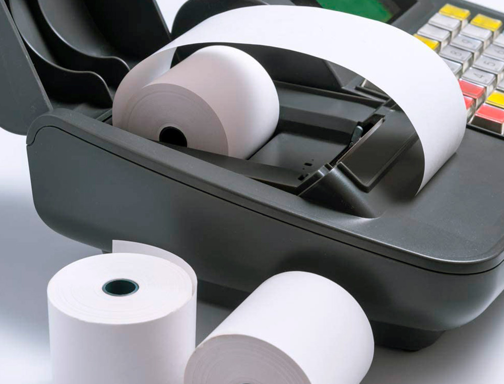 ROLO PAPEL PARA IMPRESSORA 44X70X11 MM 60 GR