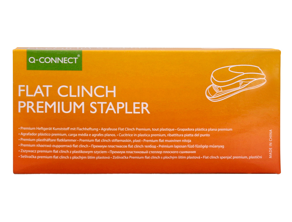 AGRAFADOR Q-CONNECT KF-00992 PLASTICO CAPACIDADE 30 FOLHAS