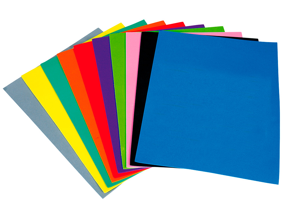 GOMA EVA LIDERPAPEL 50X70 CM 60GR 1,5 MM ESPESSURA VERDE