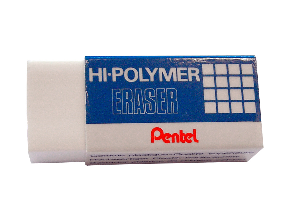 BORRACHA PENTEL BRANCA ZEH05 LAPIS